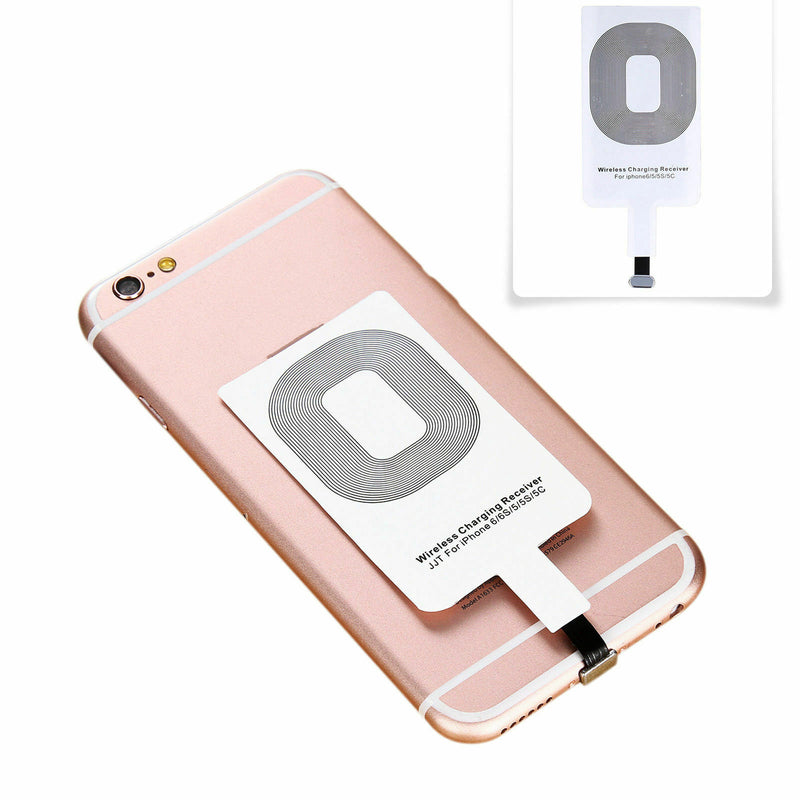 Qi Wireless Fast Charger Charging Pad Mat Receiver for iPhone 5 5s SE 6 Phone CA