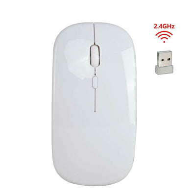 Wireless USB Slim 2.4 GHz Optical Magic Mouse Mice For Laptop PC Desktop Mac