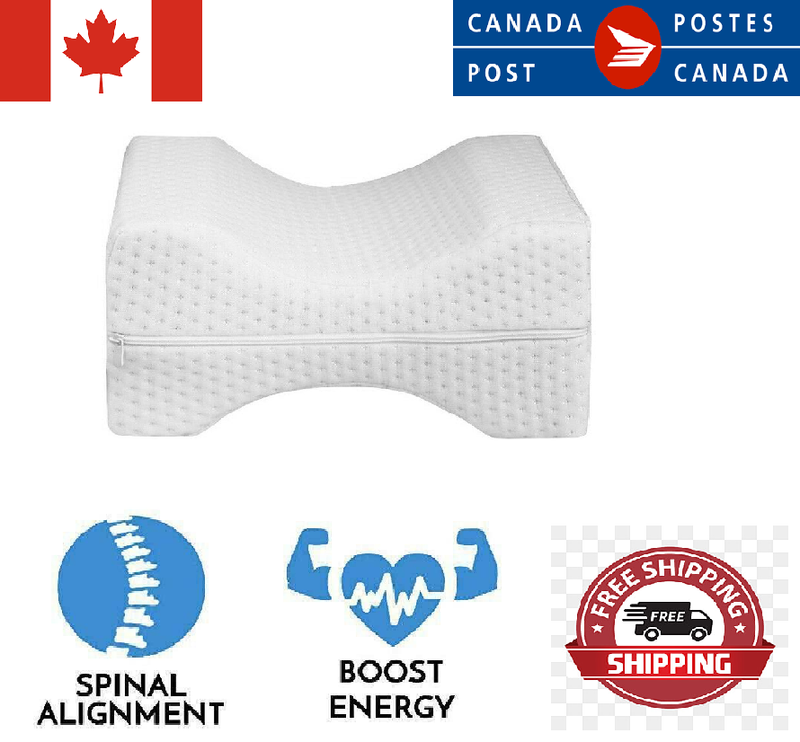 Memory Foam Knee Pillow Orthopedic Adjustable Pain relief for Sciatica Nerve