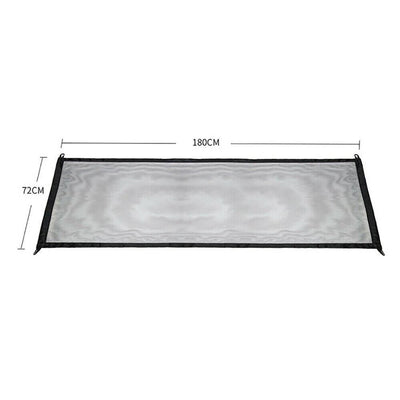 Safety Enclosure Dog Gate Barrier Mesh Safe Pet Anywhere Magic Guard&Install