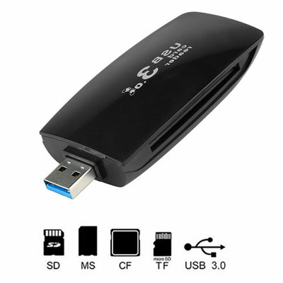 USB 3.0 multi memory card reader adapter for micro SD UHS-I laptop computer new!