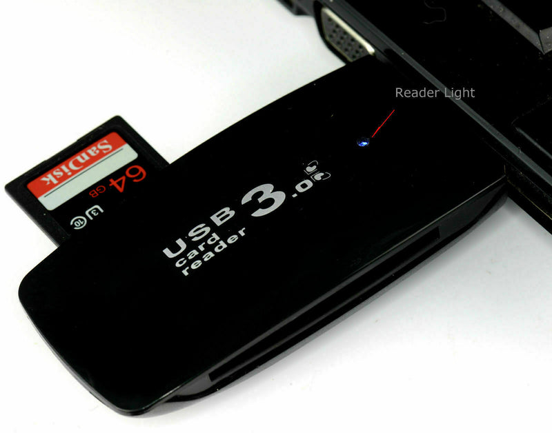 New Memory Card Reader USB 3.0 Multi Micro SD TF CF MS Adapter PC Accessory CA