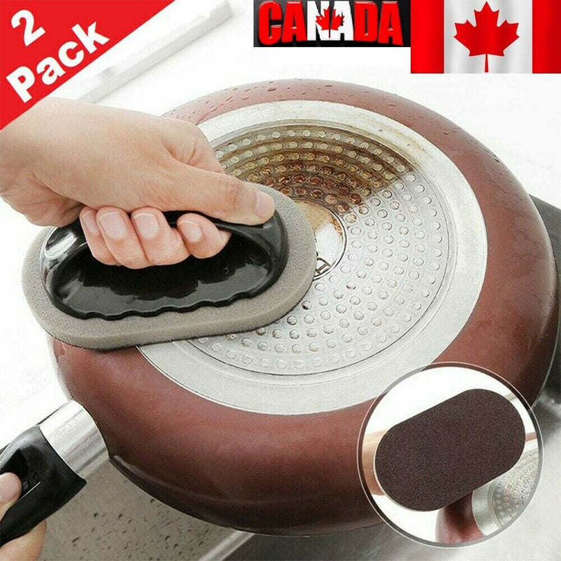 Hot Sell Magic Emery Sponge Brush Eraser Cleaner Kitchen Rust Cleaning Tools CA