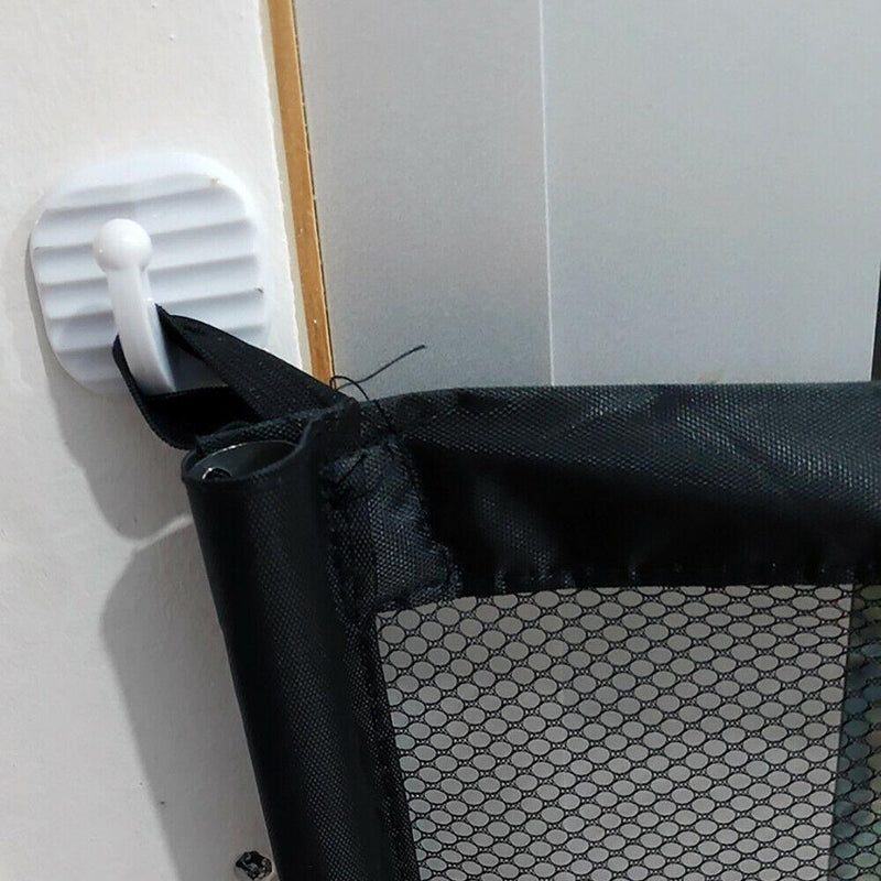Safety Enclosure Dog Gate Barrier Mesh Safe Pet Anywhere Magic Guard&Install