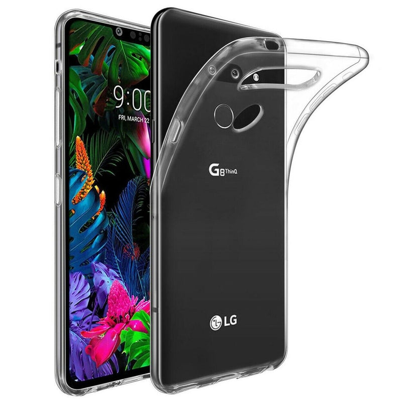 For LG G5 G6 G7 G8 Velvet - Clear Case Thin Soft TPU Transparent Back Cover
