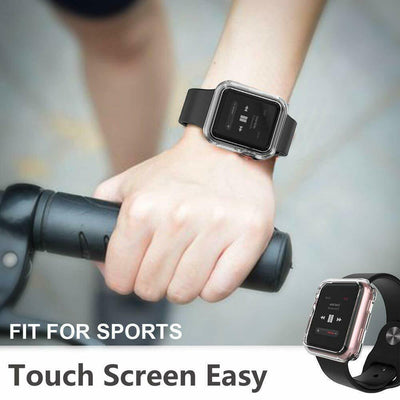 TPU Case For iWatch Series 2/3/4/5 Silicone Bumper Clear Cover 38/42/40/44mm New