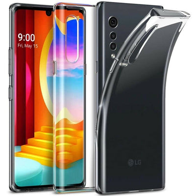 For LG G5 G6 G7 G8 Velvet - Clear Case Thin Soft TPU Transparent Back Cover