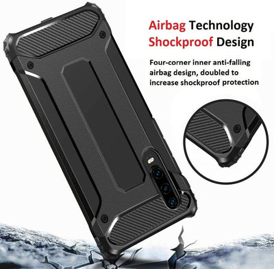 For Huawei P20 / Pro Lite Case - Dual Layer Hybrid Shockproof Hard Armor Cover