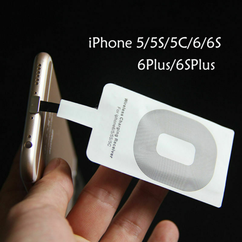 Qi Wireless Fast Charger Charging Pad Mat Receiver for iPhone 5 5s SE 6 Phone CA