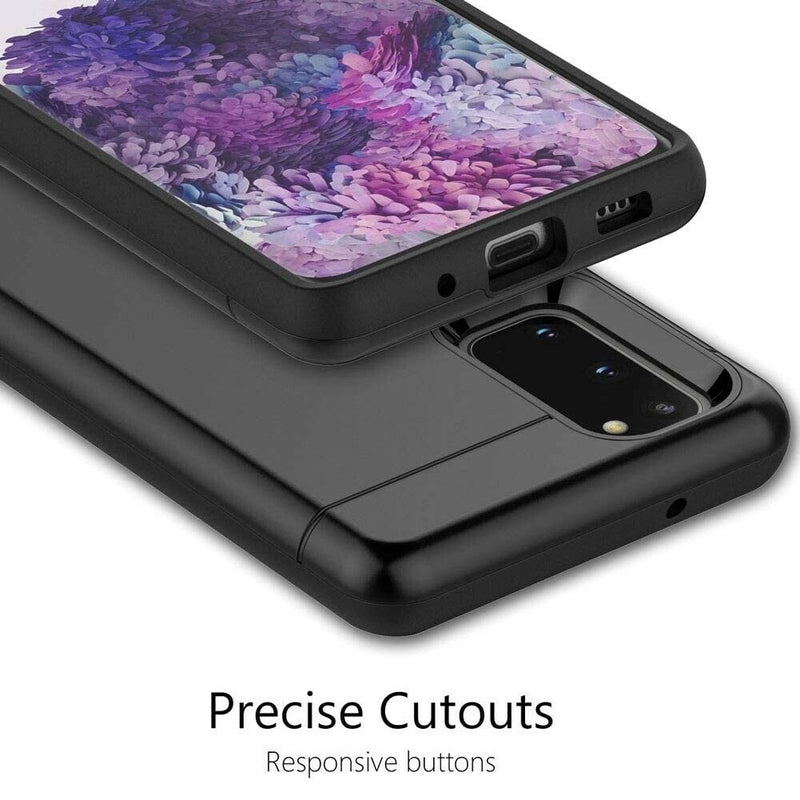 For Samsung Galaxy S20 Ultra S10 S9 S8 Plus A8 A5 Case KickStand Card Slot Cover