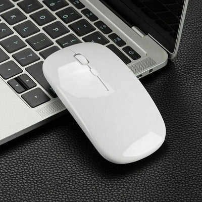 Wireless USB Slim 2.4 GHz Optical Magic Mouse Mice For Laptop PC Desktop Mac