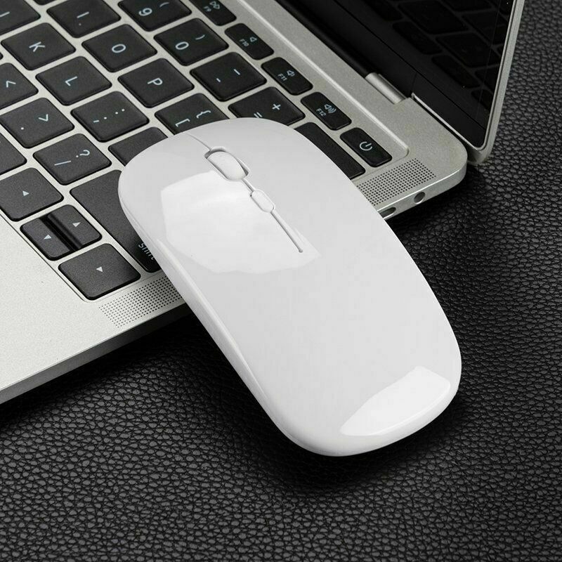 Wireless USB Slim 2.4 GHz Optical Magic Mouse Mice For Laptop PC Desktop Mac