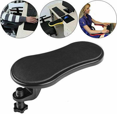 Computer Arm Rest for Desk and Chair Sturdy Mouse Arm Wrist Typing & Pain Relief