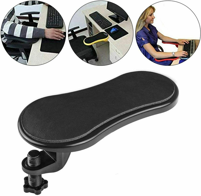 Computer Arm Rest for Desk and Chair Sturdy Mouse Arm Wrist Typing & Pain Relief