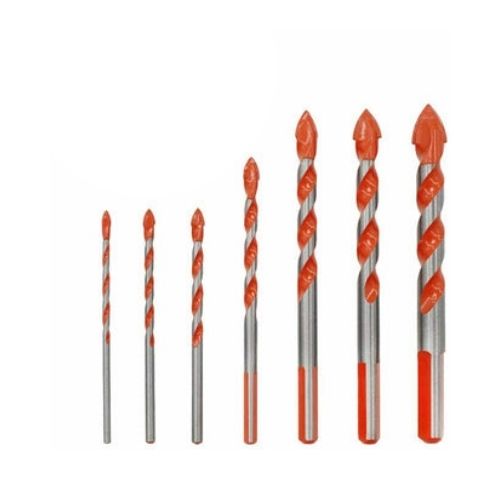 Ultimate Drill Bits Multifunctional 7PCS Set Ceramic Glass Punching Hole Working