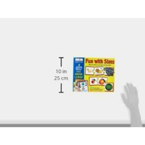 Educational Aids Fun With Sizes Multicolor Gaming Puzzle For kids- 48Pieces