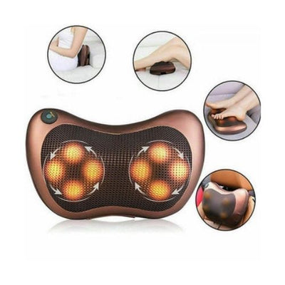 Electric Shiatsu Massager Body Massage Pillow CushionNeck Back Shoulder Home Car