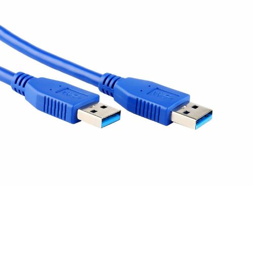 USB 3.0 A Male to A Male Cable Lead for High-Speed Data Transfer and Connection