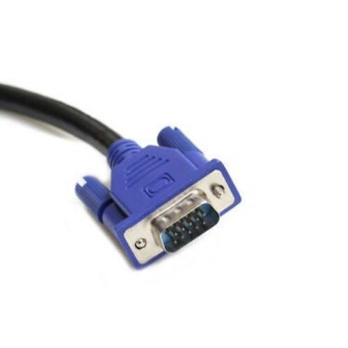 VGA Cable 10Ft Wire Cord SVGA Extension for LCD LED Monitor TV Projector DB15
