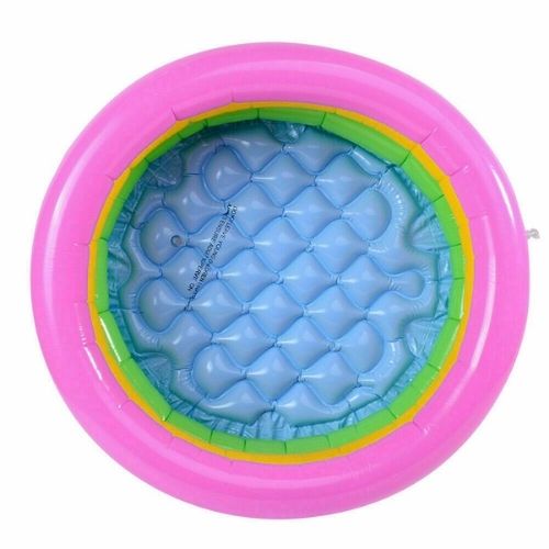 Summer Sunset Glow Inflatable Baby Swimming Pool Outdoor Water Game Play Center