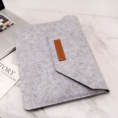 Portable Sleeve Case Felt Carrying Protective Bag Pouch for 15.4 Inch Devices