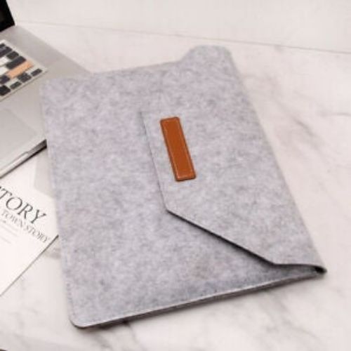 Portable Sleeve Case Felt Carrying Protective Bag Pouch for 15.4 Inch Devices