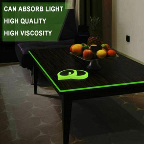 Luminous Glow In The Dark Tape Safety Self-adhesive for Home Design Decals DIY