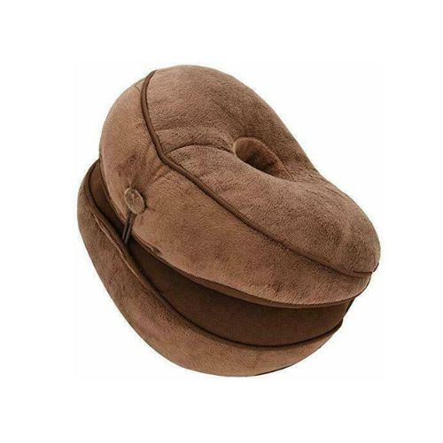Dual Comfort Seat Cushion Multifunction for Pressure Relief, Fits Office Home CA