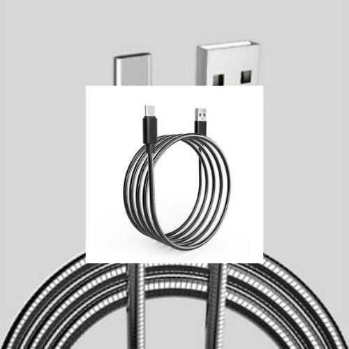USB-C Type C 3.1 to USB 3.0 Fast Charging Stainless Steel Cable For Mac Nexus