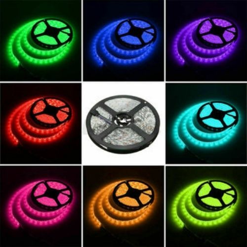 Led Strip Lights 32.8ft 10m RGB 5050 Warm White 18A 2.4G RGBW Strip Controller
