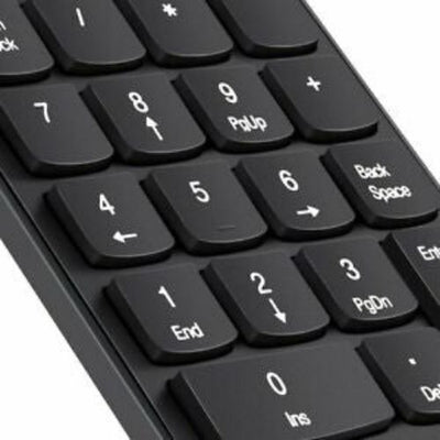 Wireless Numeric Keypad Cordless Number Keyboard Pad 18 Keys 2.4G