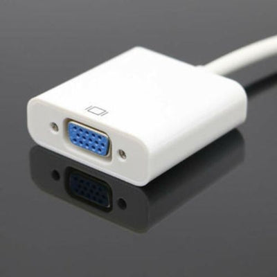 Mini DisplayPort DP To VGA Adapter Cable Connector for Projector/Laptop/Monitor