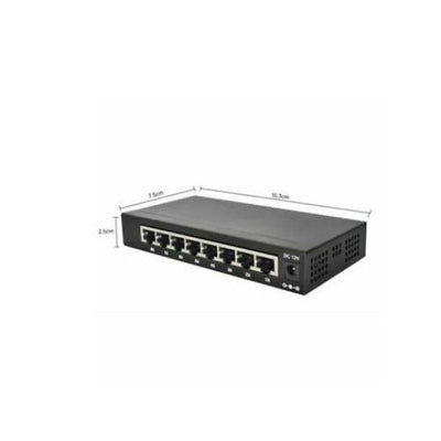 8Port Gigabit Ethernet 10/100/1000Mbps Switch Lan Hub Adapter for Router & Modem