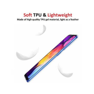 For Samsung Galaxy A70 A50 A30 A20 Case Clear Thin Soft TPU Silicone Back Cover