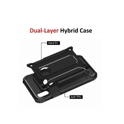 For iPhone XR Case - Heavy Duty Protective Hybrid Shockproof Hard Armor Cover