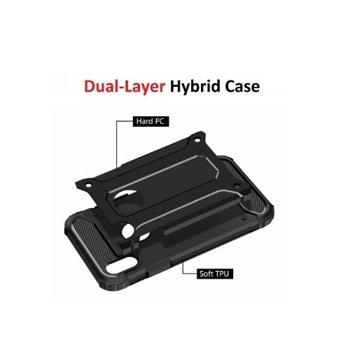 For iPhone XR Case - Heavy Duty Protective Hybrid Shockproof Hard Armor Cover