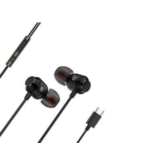 USB-C Headset Type C In-Ear Earbuds with Volume Control and Mic Headphone
