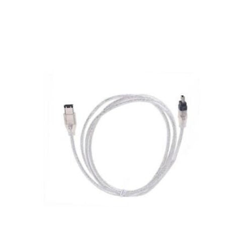 Firewire 400 Cable New IEEE 1394 Black 4 pin to 6pin 4-6 Cord Wire Male to Male