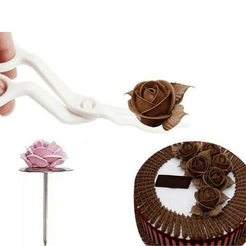 Flower Lifter Icing Fondant Cake Decorating Tool Scissor Clip Cream Transfer