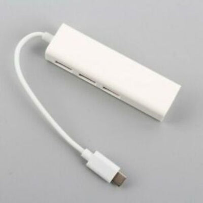 USB-C USB 3.1 Type C 4 Ports USB Hub Adapter For Chromebook New Macbook