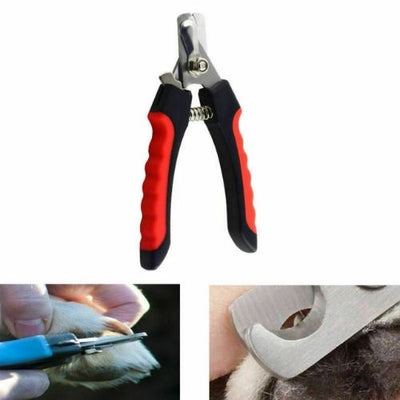 Dog Nail Cutter Clipper Claw & Nails Grinder Trimmer Grooming with Nail File