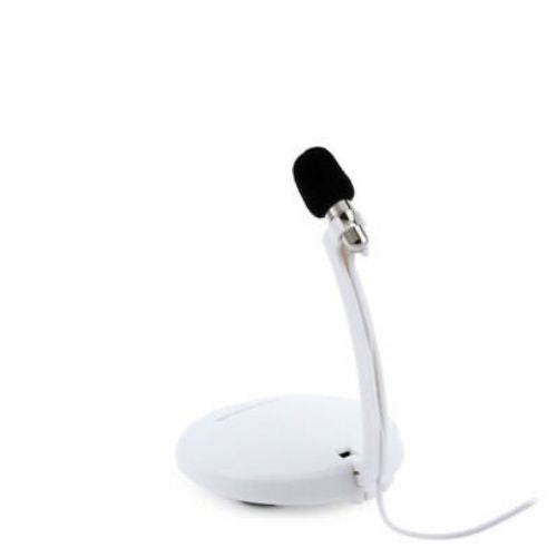 3.5mm Desktop Tie-clip Microphone for PC Laptop Notebook Skype Audio Record