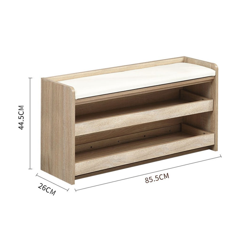 Rustic Entryway Storage Bench