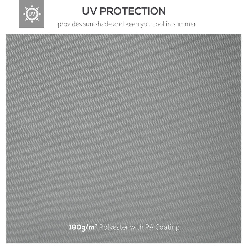 13&apos; x 10&apos; 2 Tier Gazebo Canopy Top Cover Replacement Garden Patio