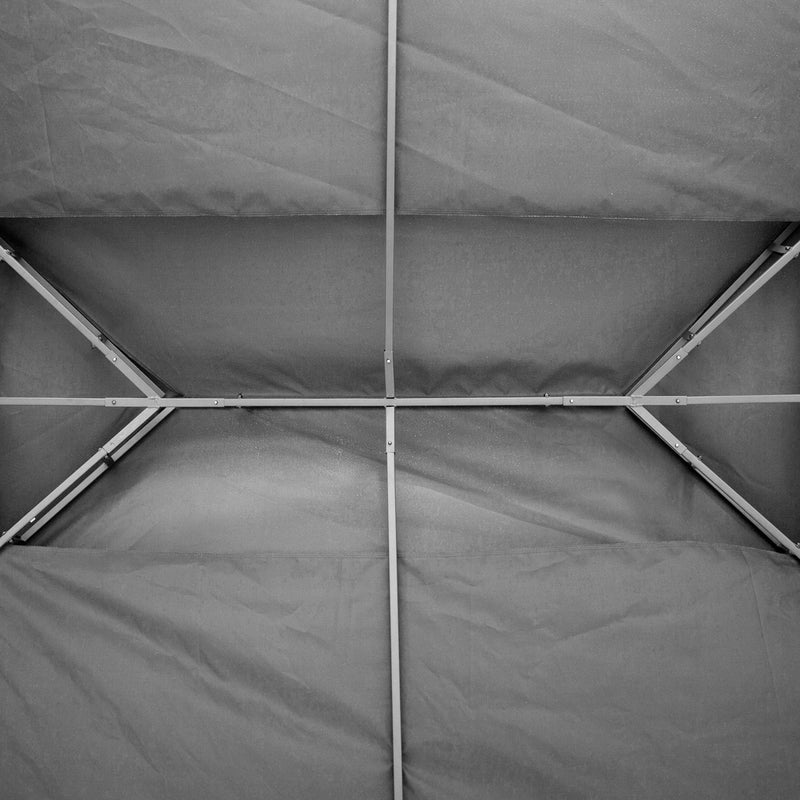 13&apos; x 10&apos; 2 Tier Gazebo Canopy Top Cover Replacement Garden Patio