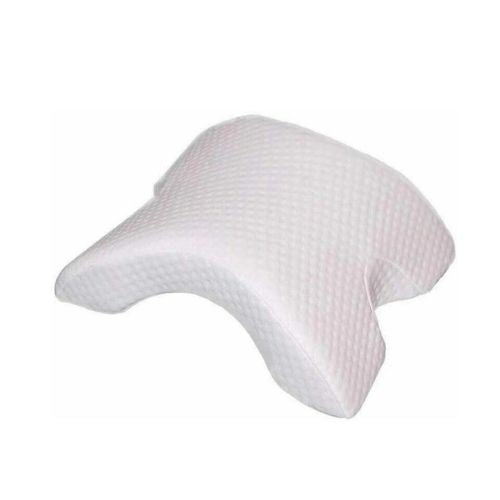 Slow Rebound Pressure Cuddle Pillow Memory Foam Travel Arched Pillow Couples CA