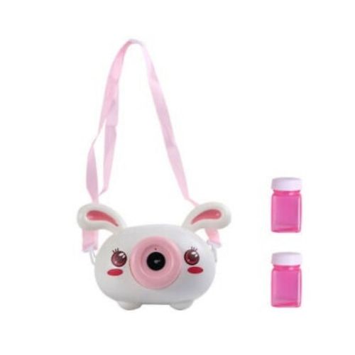 Electric Automatic Bubble Blowing Maker Camera with cute design For Kids