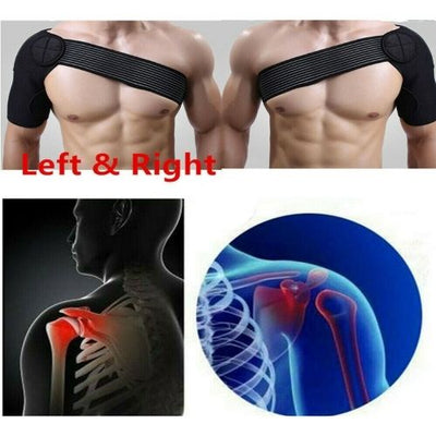 Adjustable Neoprene Shoulder Support Brace Strap Belt For Pain Relief Sling CA