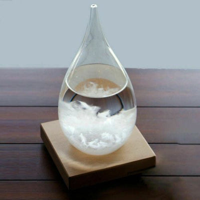 Storm Glass Weather Stations Water Drop Weather Predictor Creative Forecast CA
