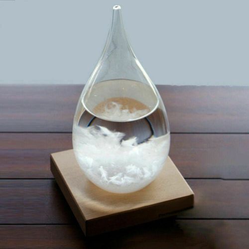 Storm Glass Weather Stations Water Drop Weather Predictor Creative Forecast CA